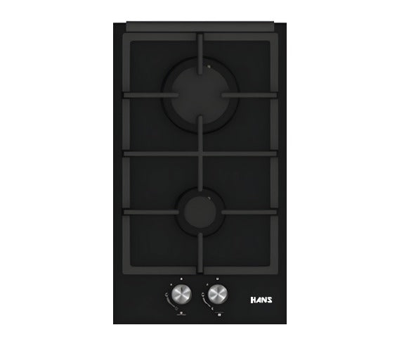GAS HOB ON GLASS - 30 CM