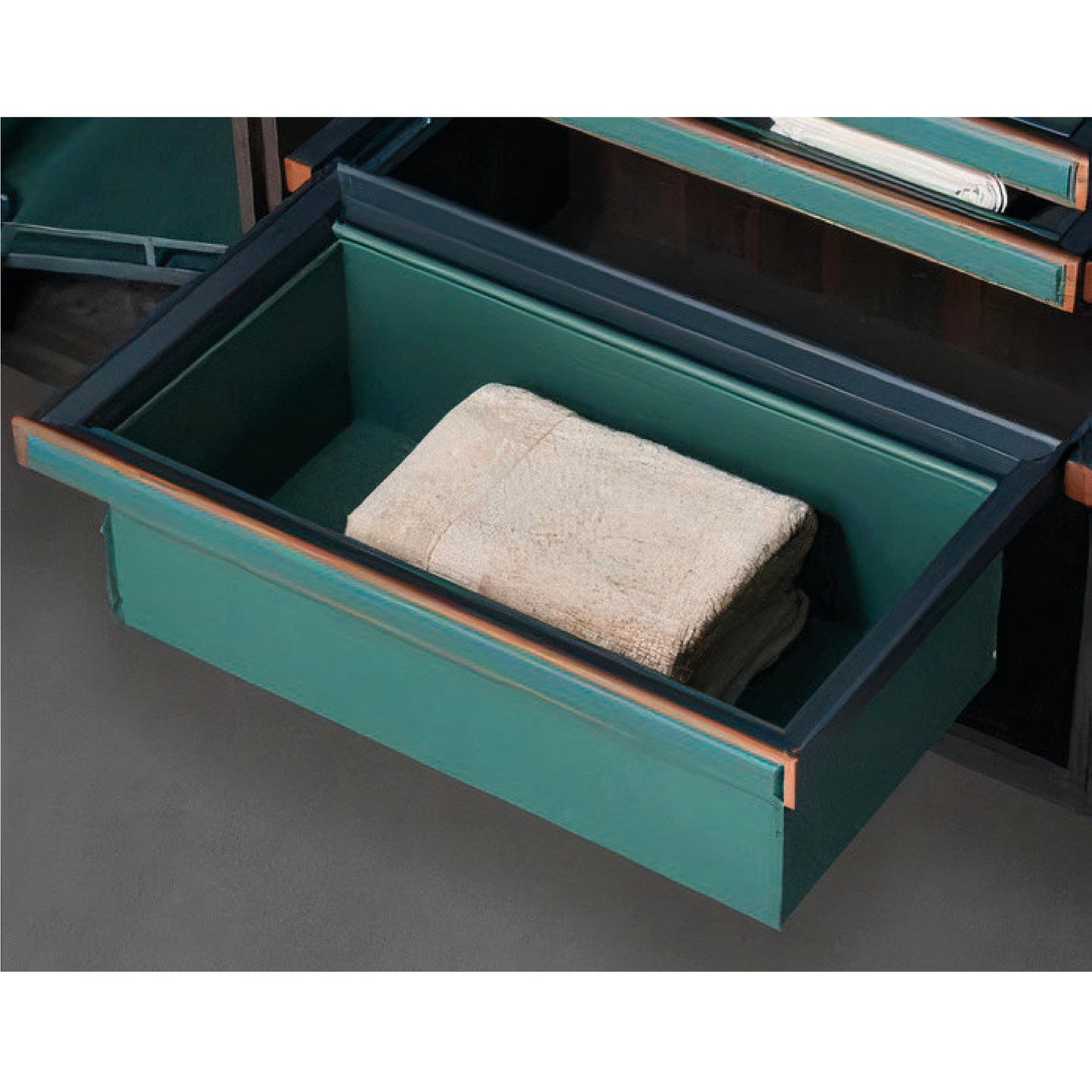 Leather Clothes Basket