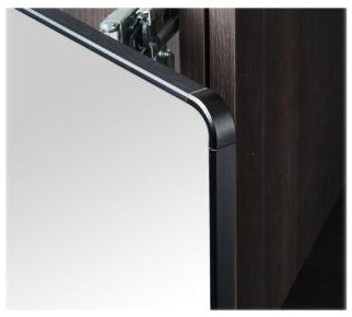 Pull-push mirror 30cm