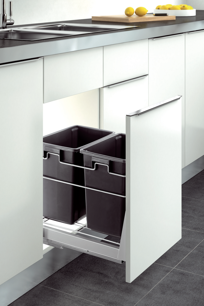 Double Waste Bin