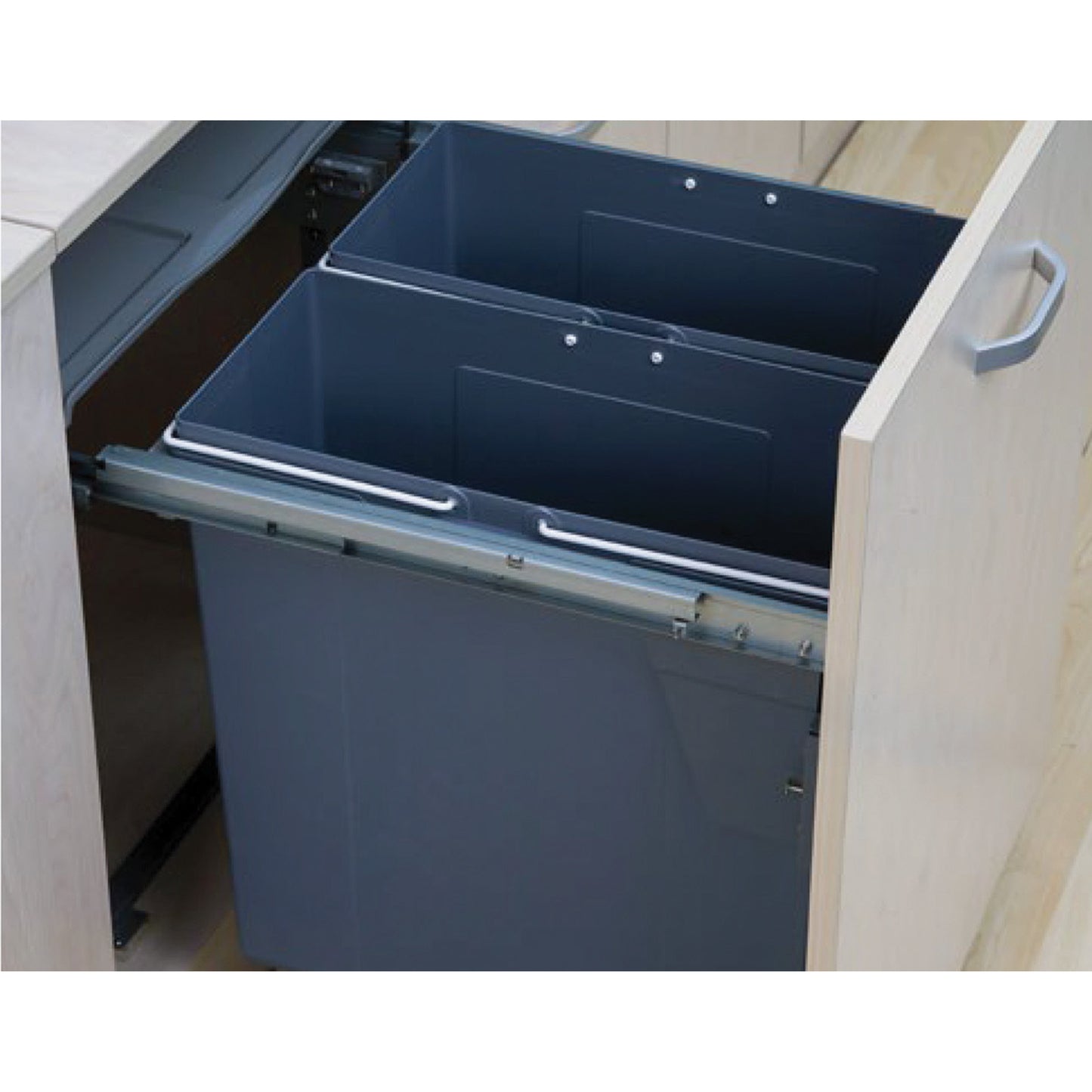 34 LITERDOUBLE WASTE BIN