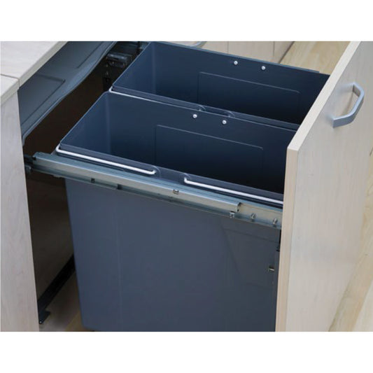 34 LITERDOUBLE WASTE BIN