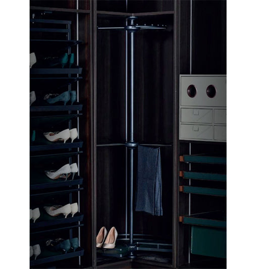 CORNER CLOTH HANGER THREE LAYERS