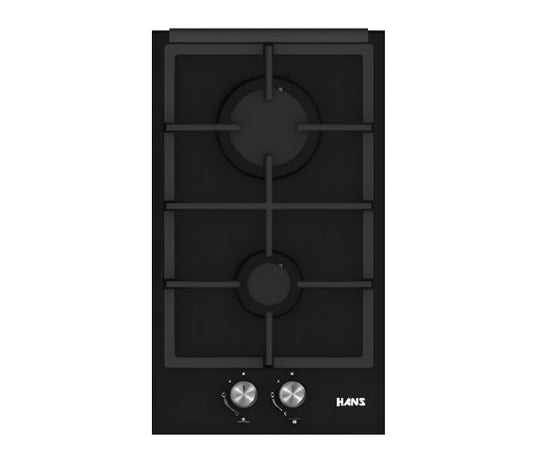 GAS HOB ON GLASS - 30 CM