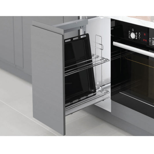 TRAY HOLDER UNITWITH SIDE UNDERMOUNT RAIL
