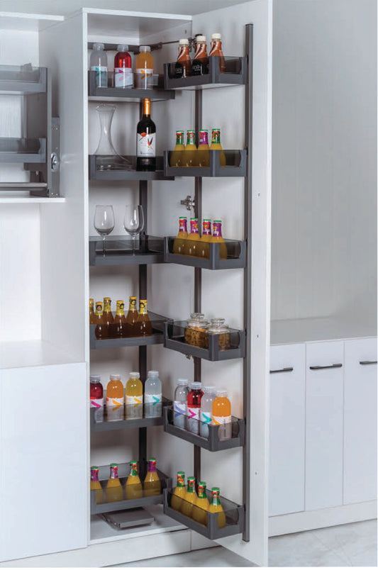 Tempered Glass Pantry Unit
